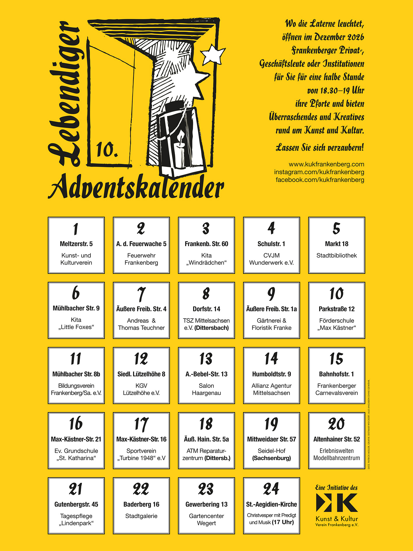 10. Lebendiger Adventskalender 2026