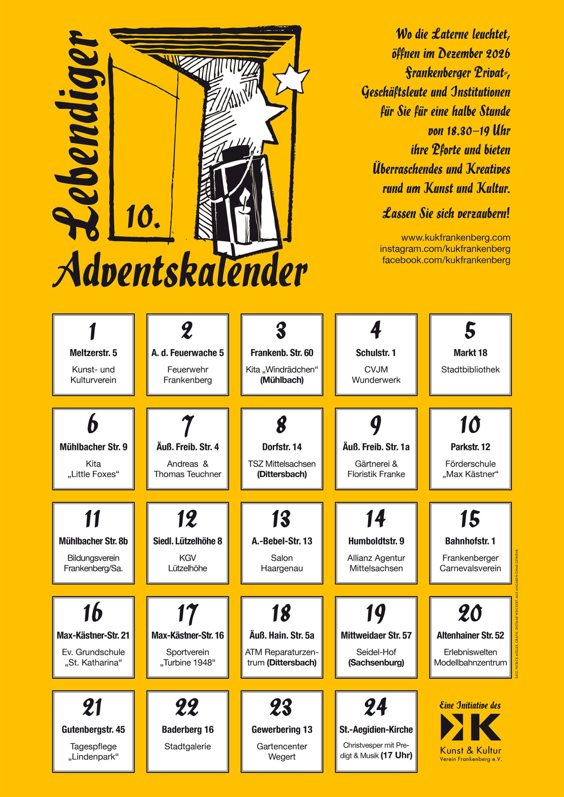 10. Lebendiger Adventskalender 2026